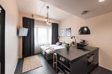 Фото номера Номер-студио (для 2 взрослых) Апарт-отели Forenom Aparthotel Vantaa Tikkurila г. Вантаа 4