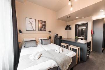 Фото номера Номер-студио (для 2 взрослых) Апарт-отели Forenom Aparthotel Vantaa Tikkurila г. Вантаа 3