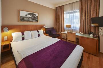 Фото номера Одноместный номер Отель Holiday Inn Helsinki-Vantaa Airport г. Вантаа 3